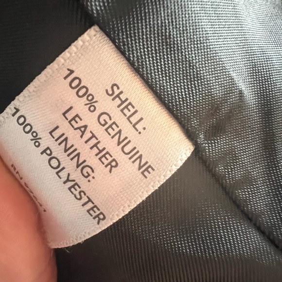 J.CREW LEATHER JACKET SIZE SMALL - Picture 2 of 3